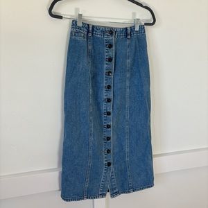 Denim Skirt
